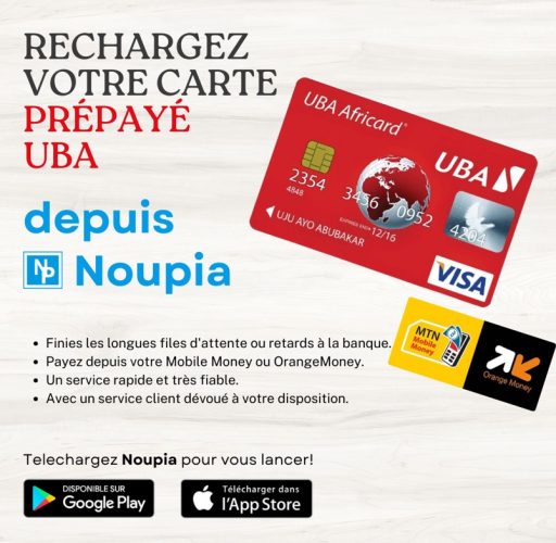 UBA Prepaid Cards Recharge - Noupia.